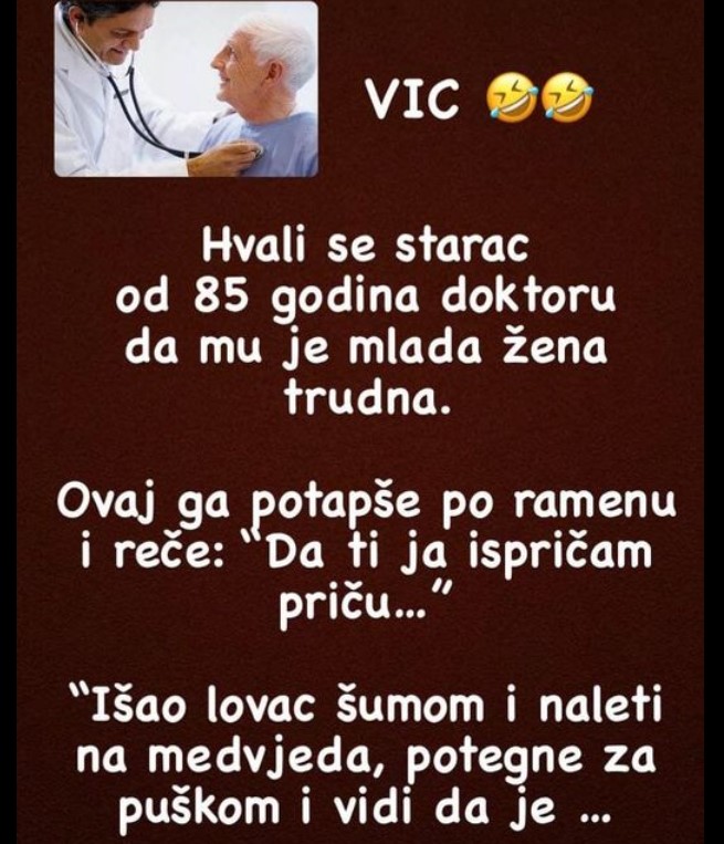 Vic dana: Starac i doktor