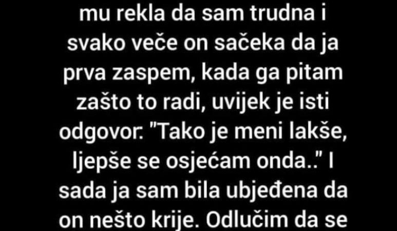 “Nedavno sam rekla mužu da sam trudna…”