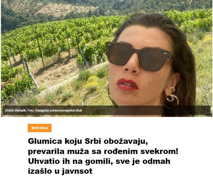 Glumica koju Srbi obožavaju, prevarila muža sa rođenim svekrom! Uhvatio ih na gomili, sve je odmah izašlo u javnsot