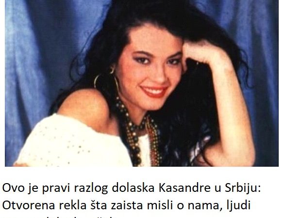 Ovo je pravi razlog dolaska Kasandre u Srbiju: Otvorena rekla šta zaista misli o nama, ljudi zanemeli kad su čuli