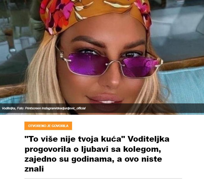 “To više nije tvoja kuća” Voditeljka progovorila o ljubavi sa kolegom, zajedno su godinama, a ovo niste znali