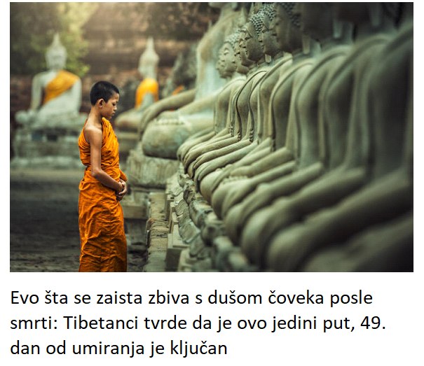 Evo šta se zaista zbiva s dušom čoveka posle smrti: Tibetanci tvrde da je ovo jedini put, 49. dan od umiranja je ključan