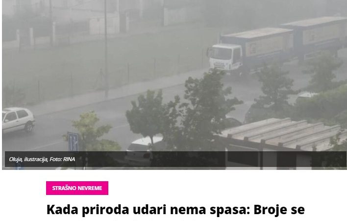 Kada priroda udari nema spasa: Broje se mrtvi, poginula i trudnica!