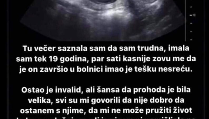 “Tu sam večer saznala da sam trudna”