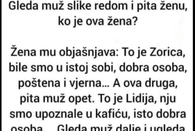 ŠALJIVO: “Vratila se žena sa mora i pokazuje mužu slike”