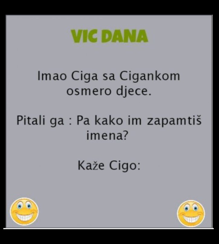 VIC DANA: Ciga ima osmero djece