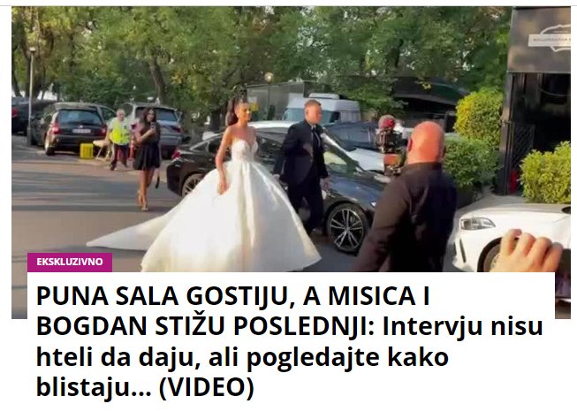 PUNA SALA GOSTIJU, A MISICA I BOGDAN STIŽU POSLEDNJI: Intervju nisu hteli da daju, ali pogledajte kako blistaju… (VIDEO)