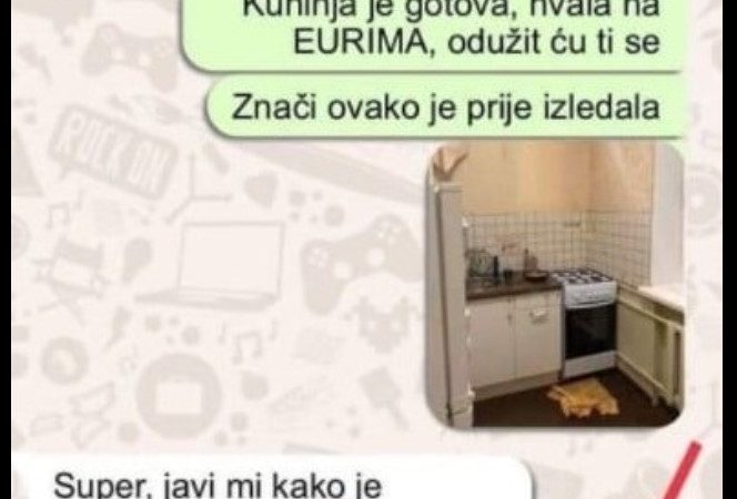 Muž je na baušteli u NJEMAČKOJ, POSLAO MI EURE DA RENOVIRAM KUHINJU: Majstori su mi sredili kuću i EVO KAKO SADA IZGLEDA, PLAČEM OD SREĆE