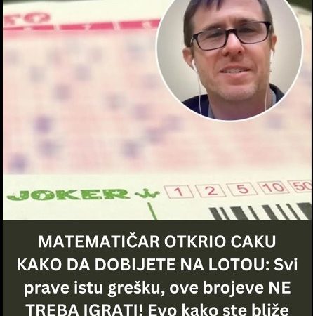 MATEMATIČAR OTKRIO CAKU KAKO DA DOBIJETE NA LOTOU: Svi prave istu grešku, ove brojeve NE TREBA IGRATI! Evo kako ste bliže LUTRIJI