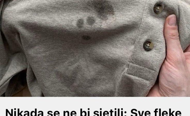 Nikada se ne bi sjetili: Sve fleke sa odjeće skida 1 jeftino sredstvo koje svi imamo u kući