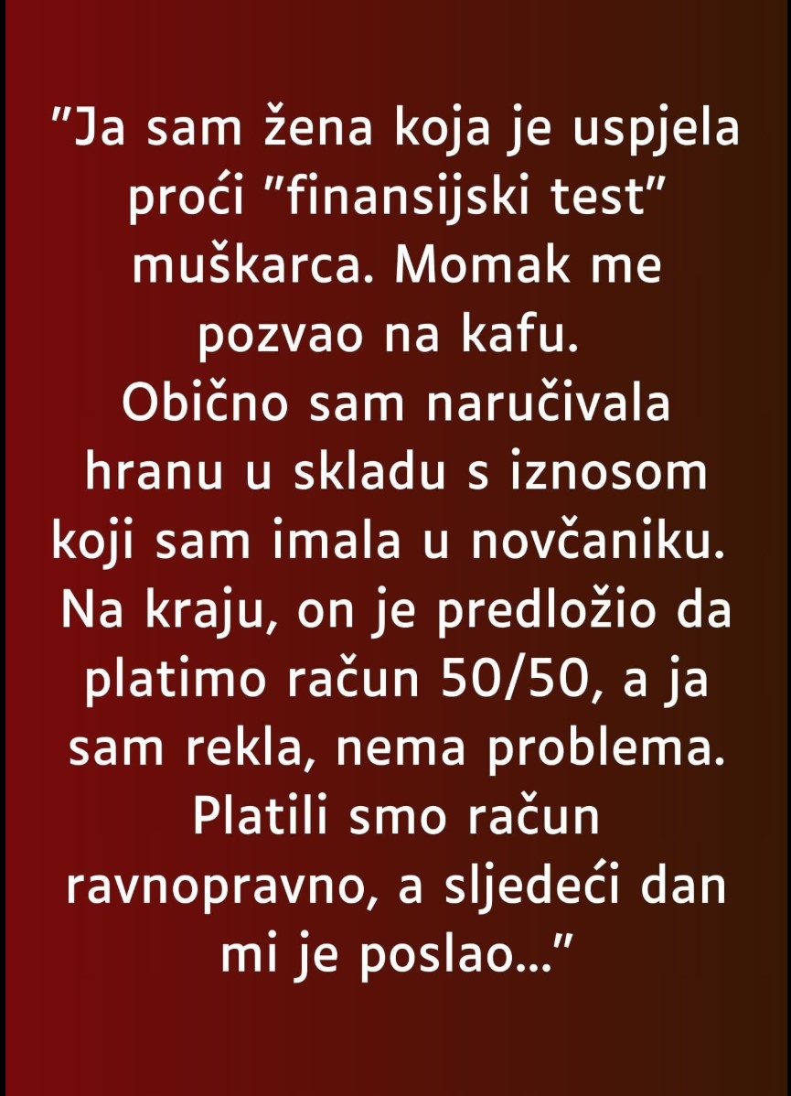 “Ja sam žena koja je uspjela proći “finansijski test” muškarca…”