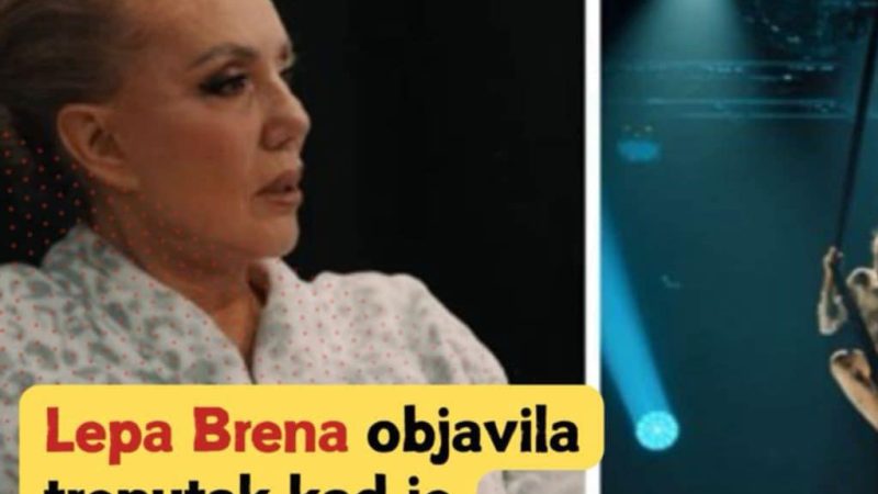 Lepa Brena objavila trenutak kad je snimatelj pao na nju u Areni Zagreb (VIDEO)