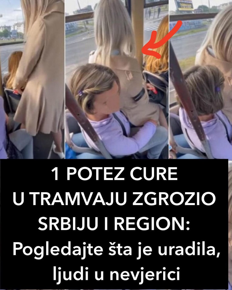 POGLEDAJTE POTEZ CURE U TRAMVAJU ZGROZIO SRBIJU I REGION