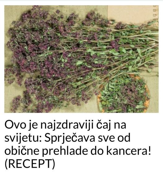 Ovo je najzdraviji čaj na svijetu: Sprječava sve od obične prehlade do kancera! (RECEPT)