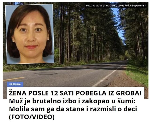 ŽENA POSLE 12 SATI POBEGLA IZ GROBA! Muž je brutalno izbo i zakopao u šumi: Molila sam ga da stane i razmisli o deci (FOTO/VIDEO)