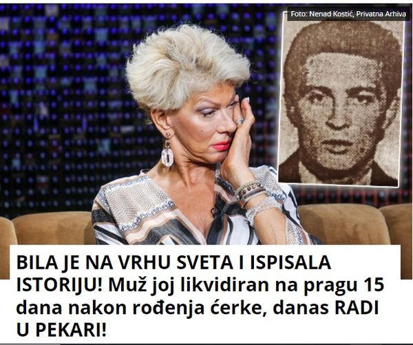 BILA JE NA VRHU SVETA I ISPISALA ISTORIJU! Muž joj likvidiran na pragu 15 dana nakon rođenja ćerke, danas RADI U PEKARI!