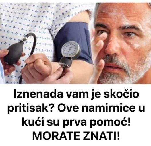 IZNENADA VAM JE SKOČIO PRITISAK: Ove namirnice u kući su prva pomoć! MORATE ZNATI!