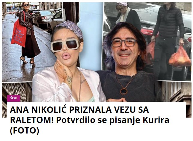 ANA NIKOLIĆ PRIZNALA VEZU SA RALETOM! Potvrdilo se pisanje Kurira (FOTO)