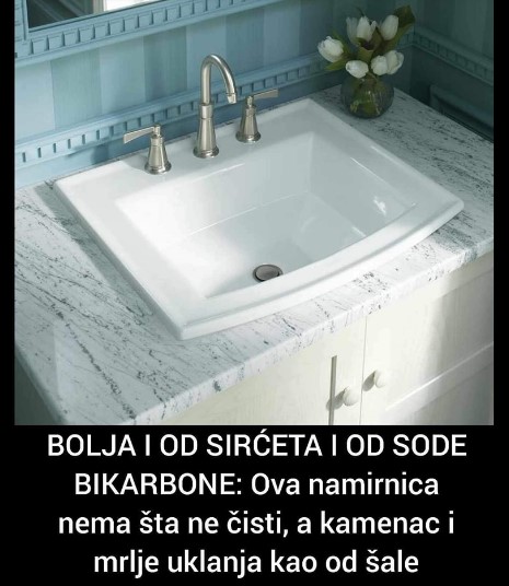 GENIJALAN TRIK ZA ČIŠĆENJE KAMENCA: Ne treba vam VODA, niti HEMIJA! Uzmite OVU STVAR koju već imate u kući i posmatrajte MAGIJU