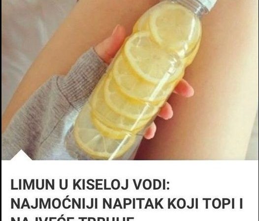 10 BLAGOTVORNIH DEJSTAVA TOPLE VODE SA LIMUNOM: Evo šta se sve dešava u organizmu kada popijete ovaj napitak na PRAZAN STOMAK!