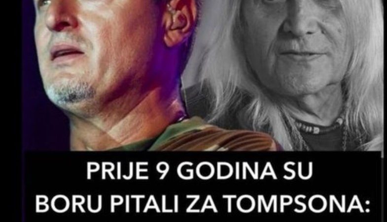 PRIJE 9 GODINA SU BORU PITALI ZA TOMPSONA: Rekao je sljedeće 3 rečenice