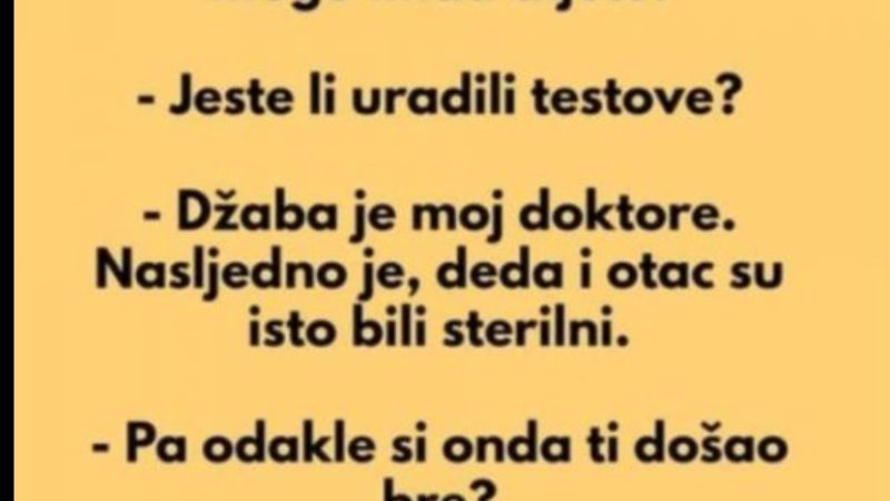 VIC: Čovjek objašnjava doktoru