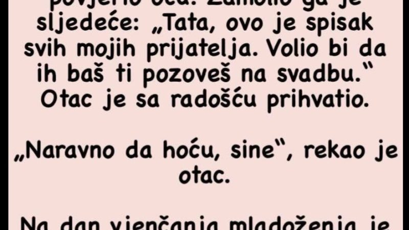 PUČNA PRIČA: Otac i sin