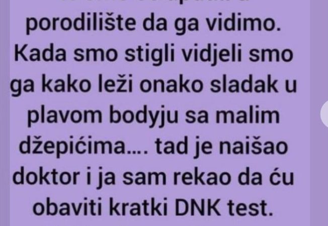 “Rodio mi se sin od brata i otišli smo u porodilište”