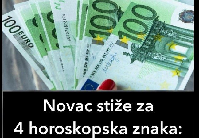 Novac stiže za 4 horoskopska znaka: Evo ko će dobiti pare do 5. oktobra