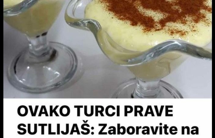 OVAKO TURCI PRAVE SUTLIJAŠ: Zaboravite na SRPSKI način, ovo će vas IZUTI iz cipela (VIDEO)