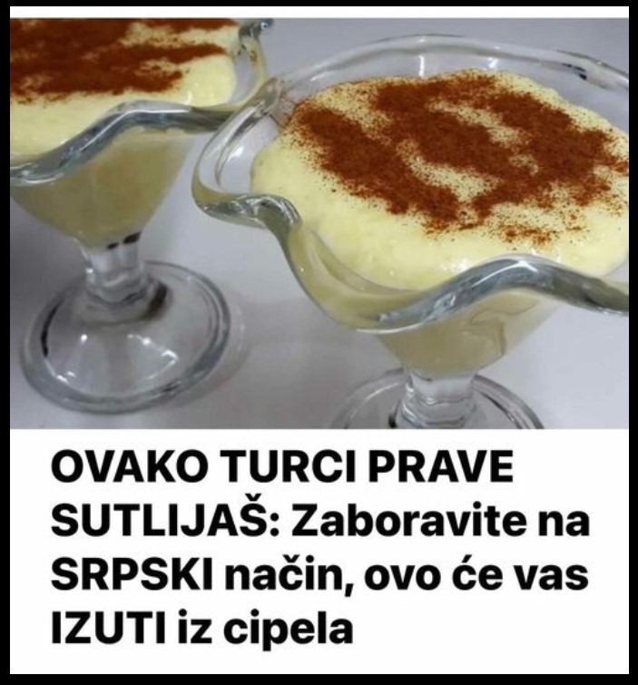 OVAKO TURCI PRAVE SUTLIJAŠ: Zaboravite na SRPSKI način, ovo će vas IZUTI iz cipela (VIDEO)