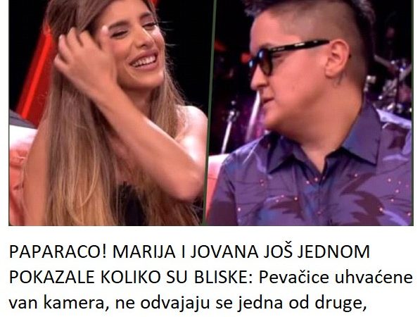 PAPARACO! MARIJA I JOVANA JOŠ JEDNOM POKAZALE KOLIKO SU BLISKE: Pevačice uhvaćene van kamera, ne odvajaju se jedna od druge, nasmejane i srećne (FOTO)