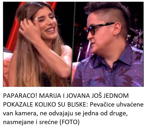 PAPARACO! MARIJA I JOVANA JOŠ JEDNOM POKAZALE KOLIKO SU BLISKE: Pevačice uhvaćene van kamera, ne odvajaju se jedna od druge, nasmejane i srećne (FOTO)