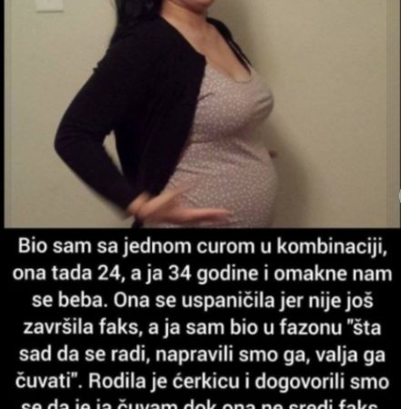 “Bio sam sa jednom curom u kombinaciji”