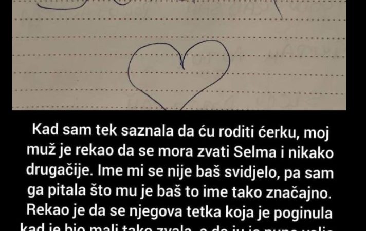 ‘Kad sam tek saznala da ću roditi kćerku”