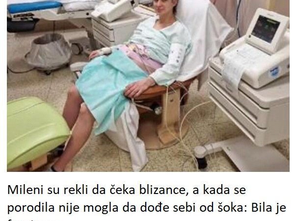 Mileni su rekli da čeka blizance, a kada se porodila nije mogla da dođe sebi od šoka: Bila je frapirana