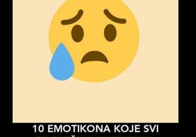 10 EMOTIKONA KOJE SKORO SVI KORISTE POGREŠNO: Ne, ovo nije plakanje, VEĆ ZNAČI…