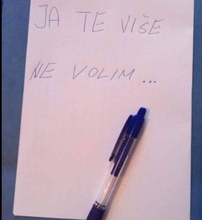 PRIČA: “Ja te više ne volim…”