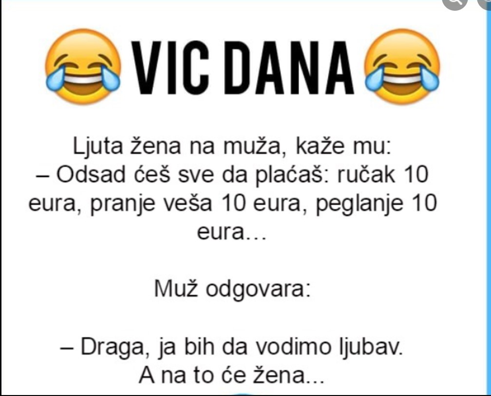 VIC DANA: Kad se žena naljuti…