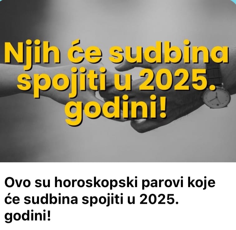 Ovo su horoskopski parovi koje će sudbina spojiti u 2025. godini!