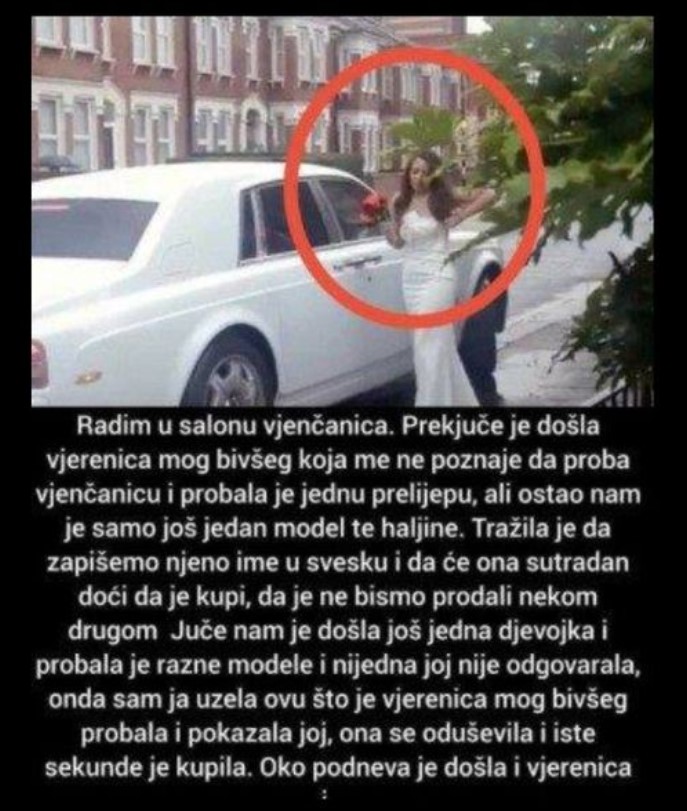 “Radim u salonu vjenčanica”