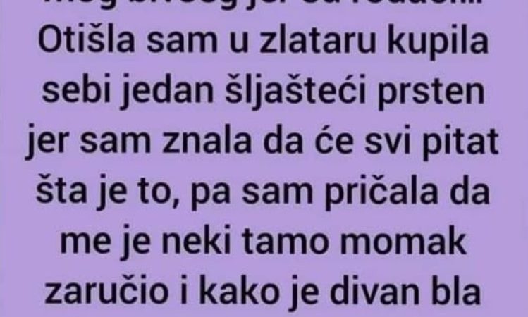 “Kad mi se kolegica udavala znala sam da će bit roditelji mog bivšeg ..”