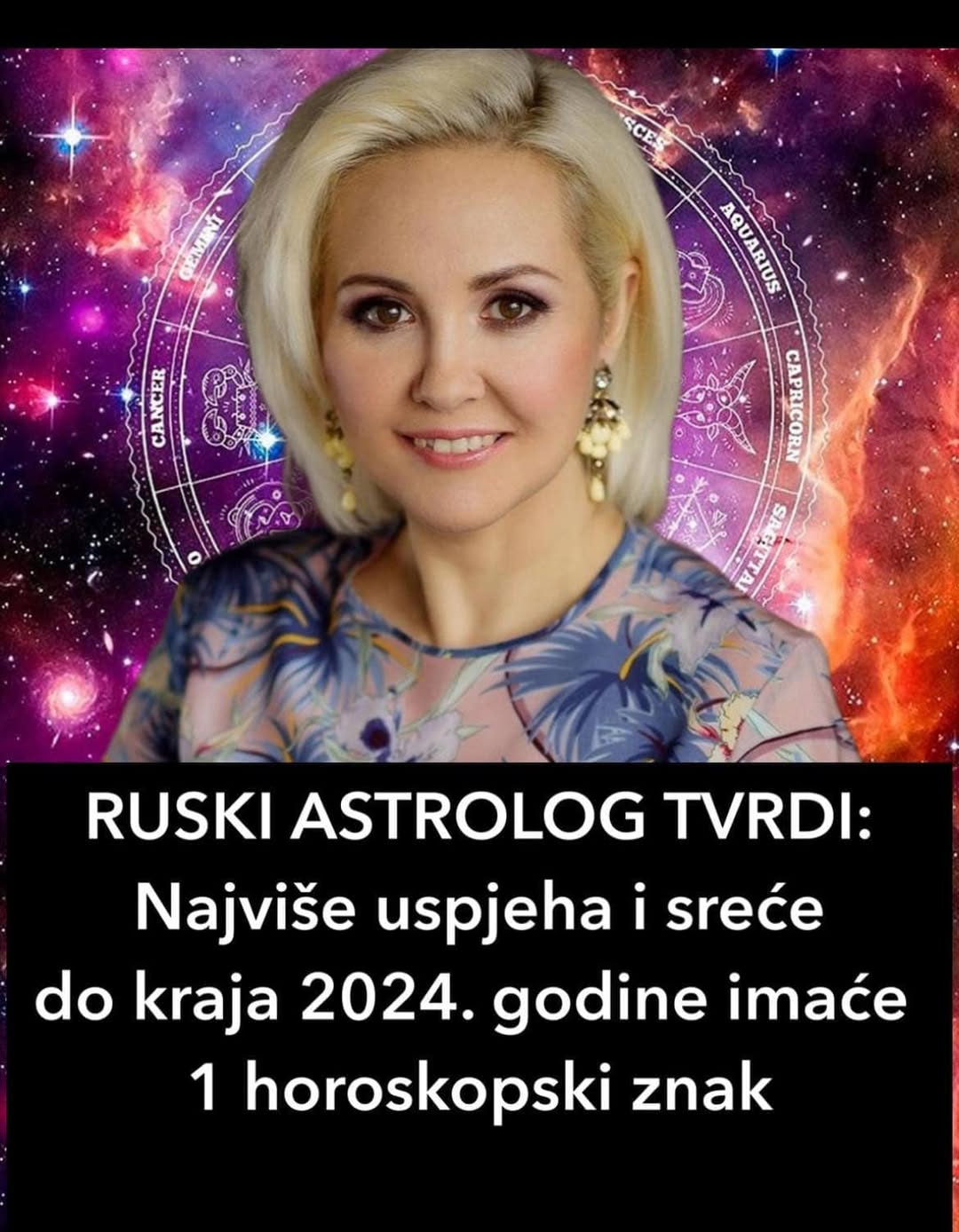 RUSKI ASTROLOG TVRDI: Najviše uspjeha i sreće do kraja 2024. godine imaće 1 horoskopski znak