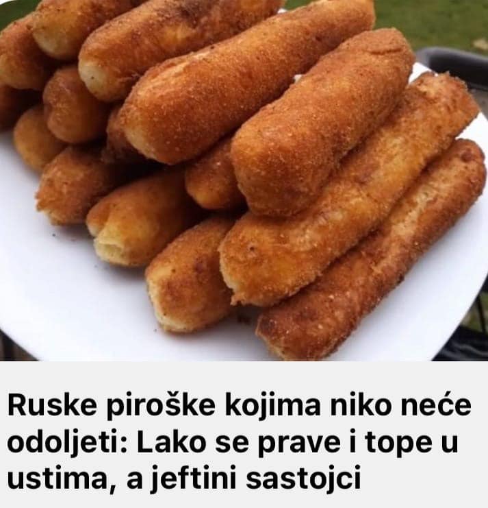 Ruske piroške kojima niko neće odoljeti: Lako se prave i tope u ustima, a jeftini sastojci