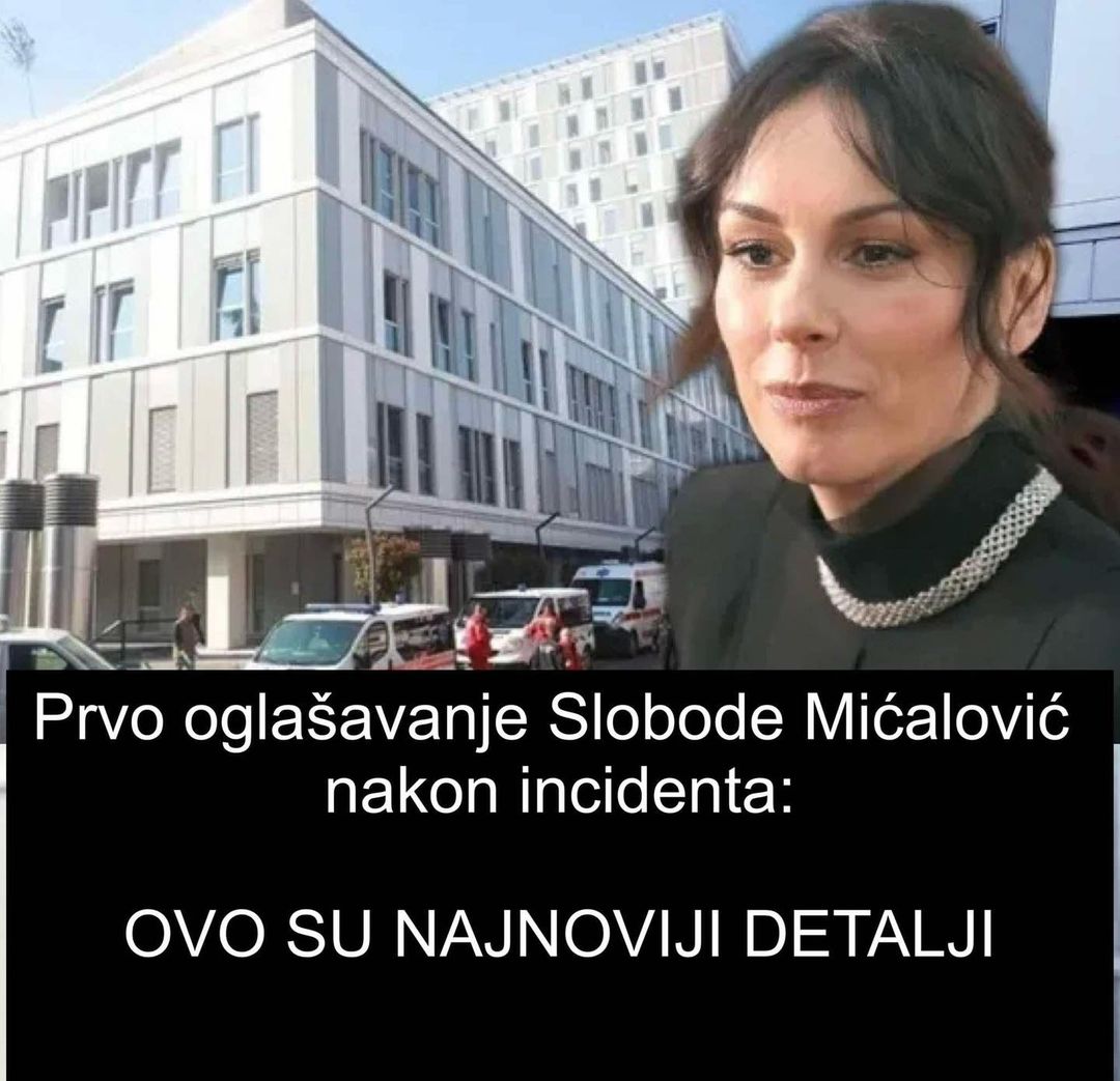 Prvo oglašavanje Slobode Mićalović nakon incidenta:OVO SU NAJNOVIJI DETALJI