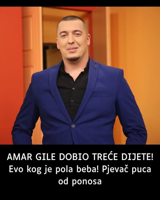 AMAR GILE DOBIO TREĆE DIJETE! Evo kog je pola beba! Pjevač puca od ponosa