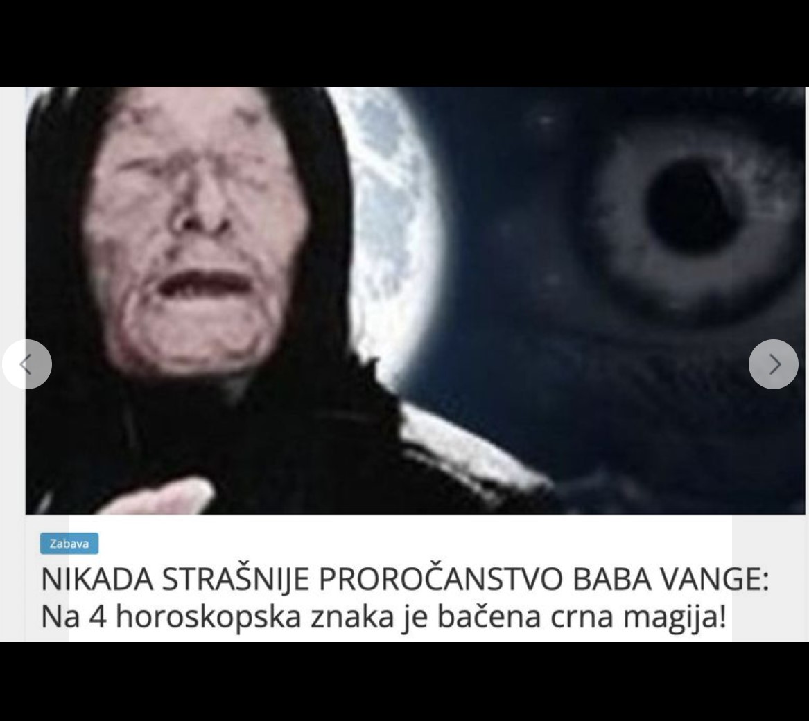 NIKADA STRAŠNIJE PROROČANSTVO BABA VANGE: Na 4 Horoskopska Znaka Je Bačena Crna Magija!