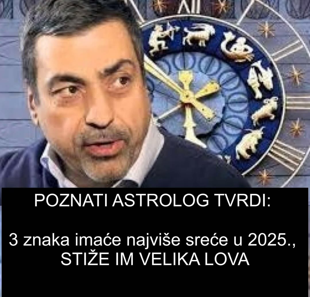 POZNATI ASTROLOG TVRDI: 3 znaka imaće najviše sreće u 2025., STIŽE IM VELIKA LOVA