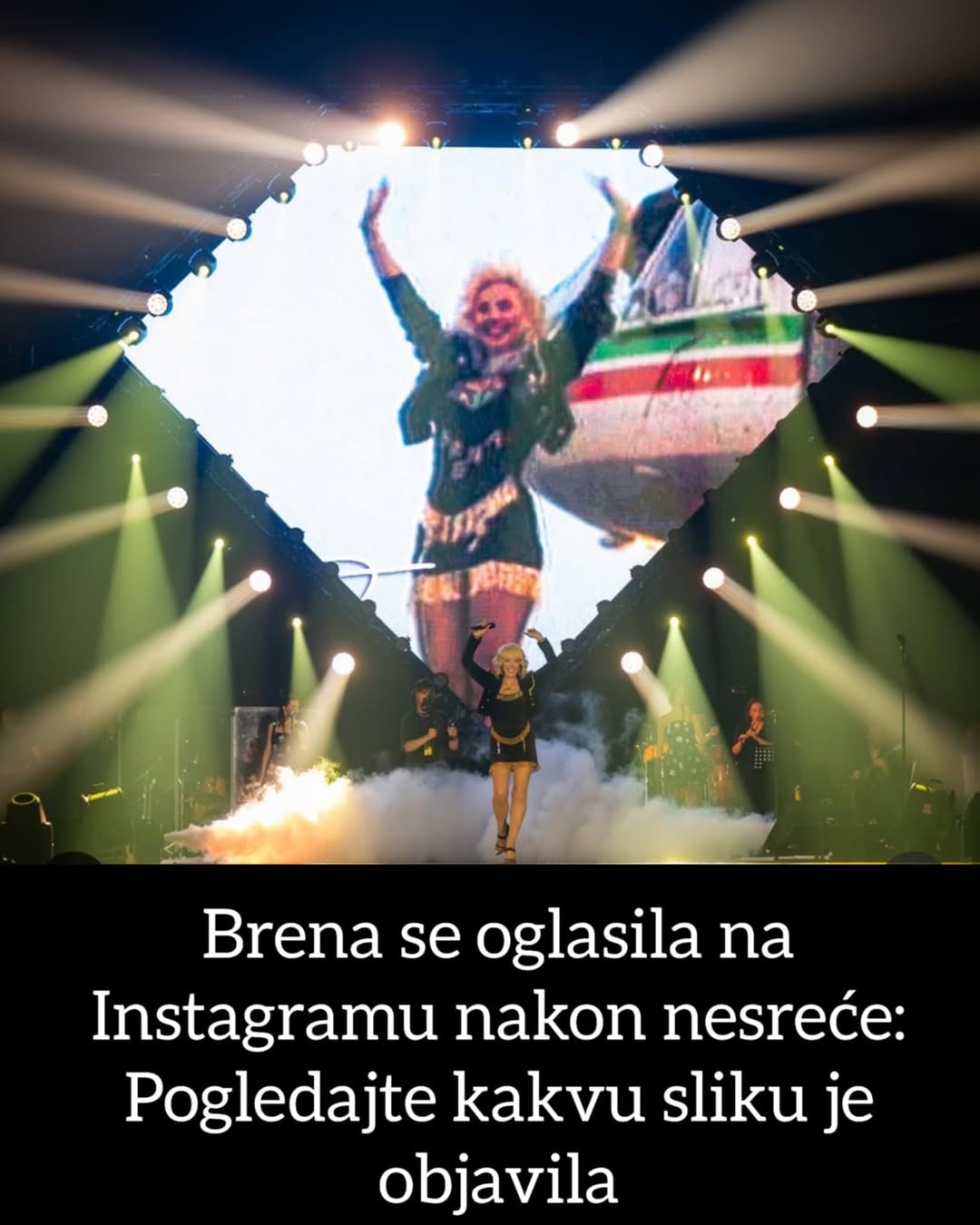 Brena se oglasila na Instagramu nakon nesreće: Pogledajte kakvu sliku je objavila