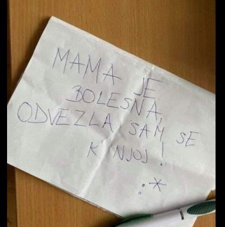 Šaljiva priča o ženi koja je mužu ostavila poruku